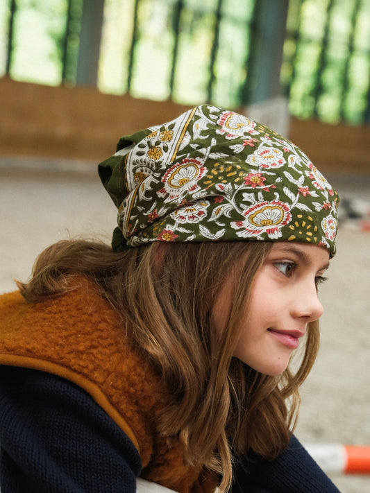 Foulards Bébé, Enfant New Delhi vert 5O cm