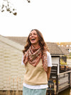 Foulard Adulte Mysore bandana Cannelle