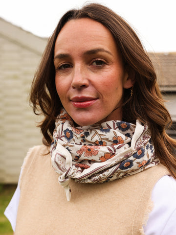 Foulard Adulte Delhi Capri 100 cm
