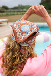 Delhi Cinnamon scarf 5O cm 
