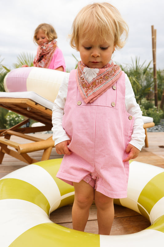 Foulards Bébé, Enfant Delhi Blush 5O cm