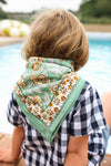 Foulards Bébé, Enfant Delhi Jade 5O cm