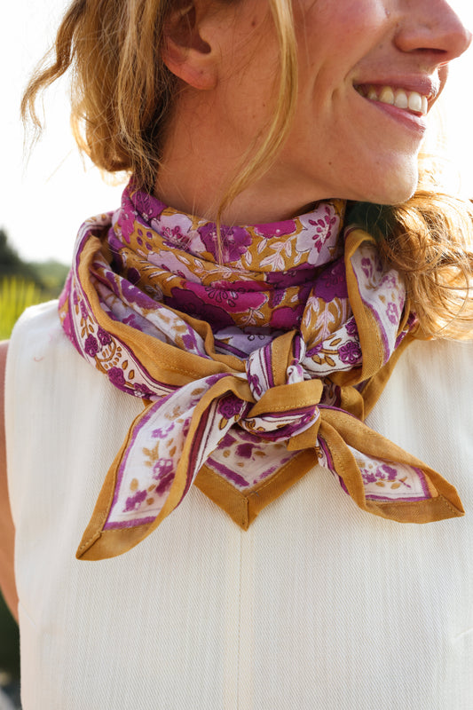 Foulard Adulte Indore Magenta