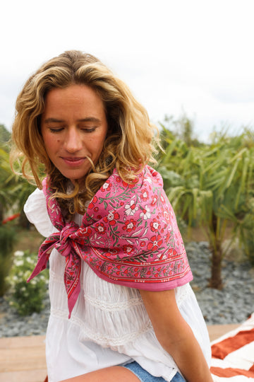 Foulard Adulte Amma Rose