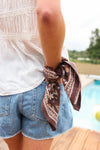 Foulards Bébé, Enfant Bombay Aubergine
