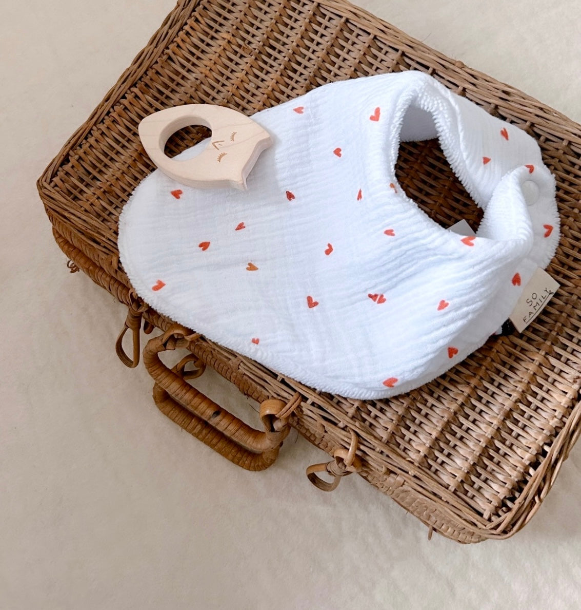 Bandana bib Louis Printed