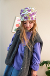 Duo Foulard Matchy Matchy 1 grand et 1 petit So Family Jaipur Lavande