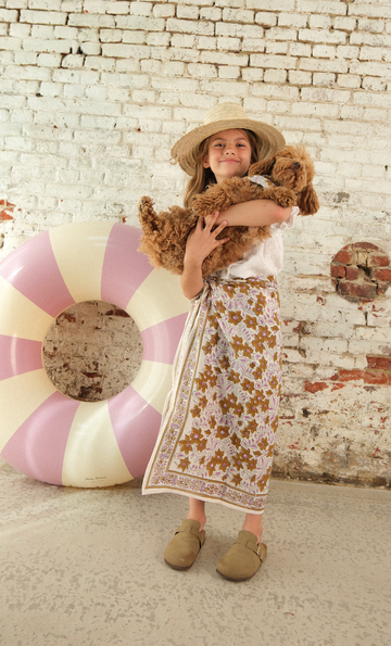 Foulard Adulte Agra Mocha 100 cm