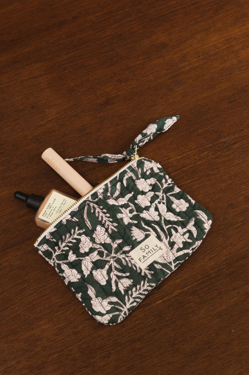 petite pochette Calcutta Green