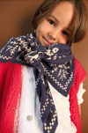Foulard Adulte Mysore bandana Marine