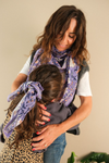 Foulard Matchy Matchy 1 grand et 1 petit Parme