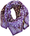 Duo Foulard Matchy Matchy 1 grand et 1 petit Mumbai Purple