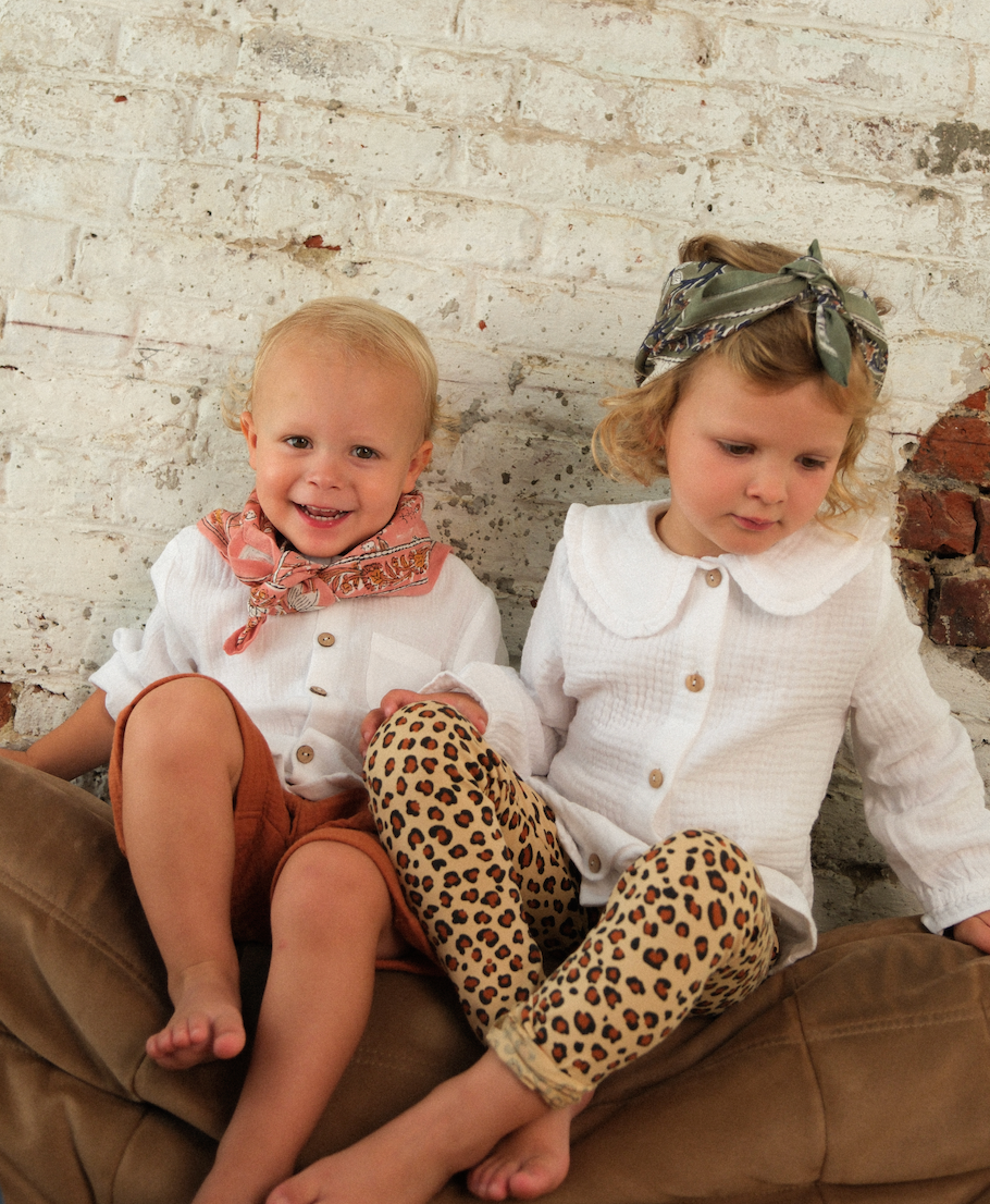 Foulards Bébé, Enfant Delhi Blush 5O cm