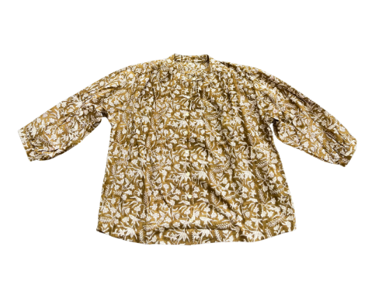 Blouse Eloïse Calcutta olive