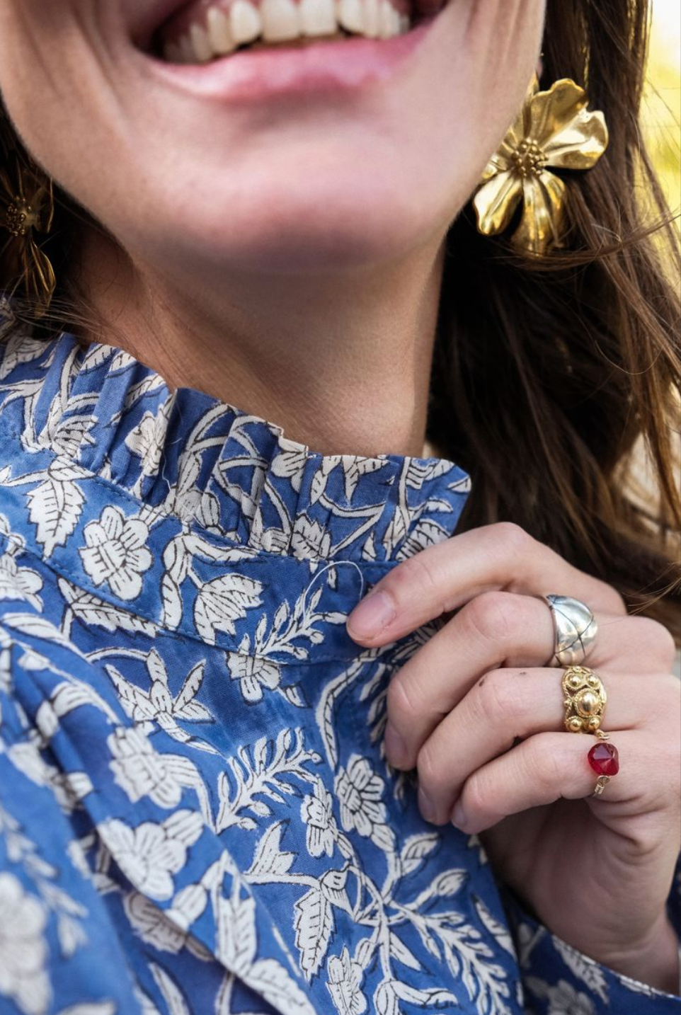 Blouse Lucie Santorin