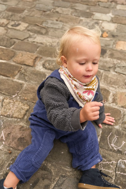 Foulards Bébé, Enfant Delhi Cerisier 5O cm