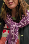 Foulard Adulte Mumbai Purple