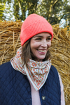 Duo Foulard Matchy Matchy 1 grand et 1 petit So Family BRIQUE