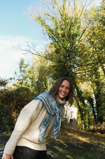 Foulard Adulte CAGLIARI bleu