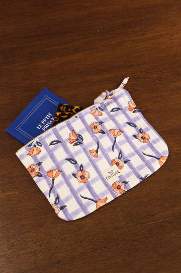 grande pochette Chennai Lilas