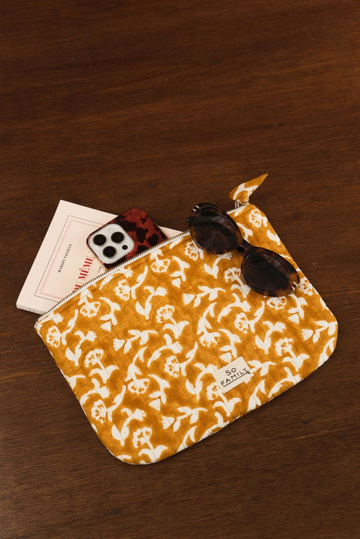 grande pochette Mumbai Safran