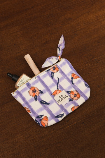 petite pochette Chennai Lilas