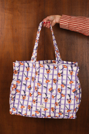 Sac cabas Chennai Lilas