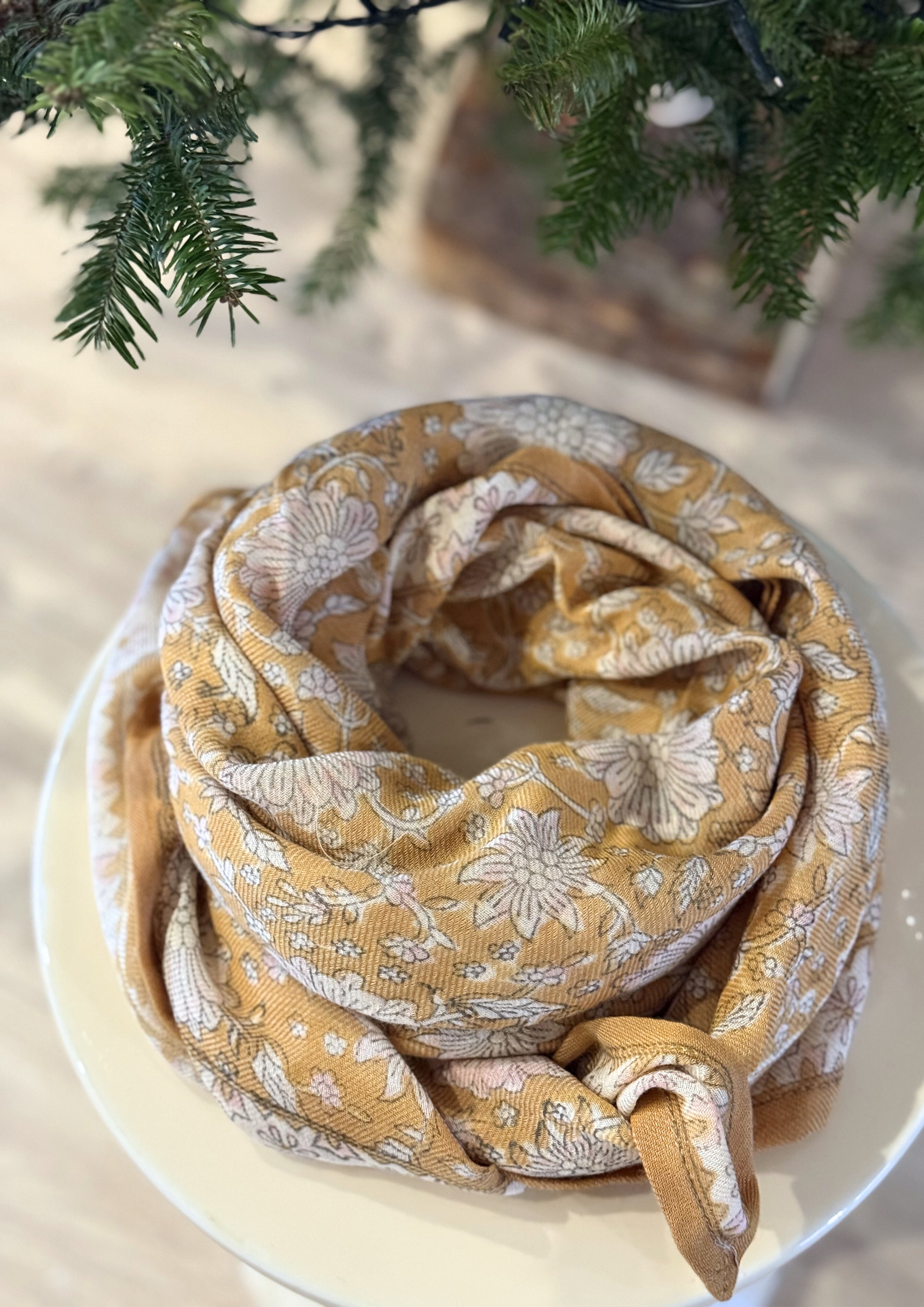 Foulard  Adulte Safran en Laine 100 cm