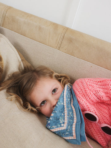 Foulard Kids Cagliari bleu