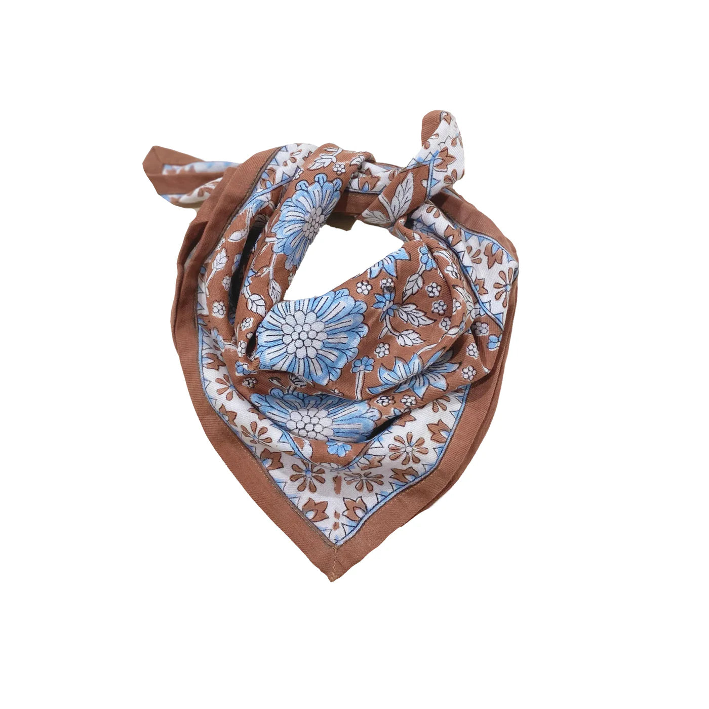 Duo Foulard Matchy Matchy 1 grand et 1 petit So Family CANNELLE