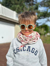 Duo Foulard Matchy Matchy 1 grand et 1 petit So Family Blé