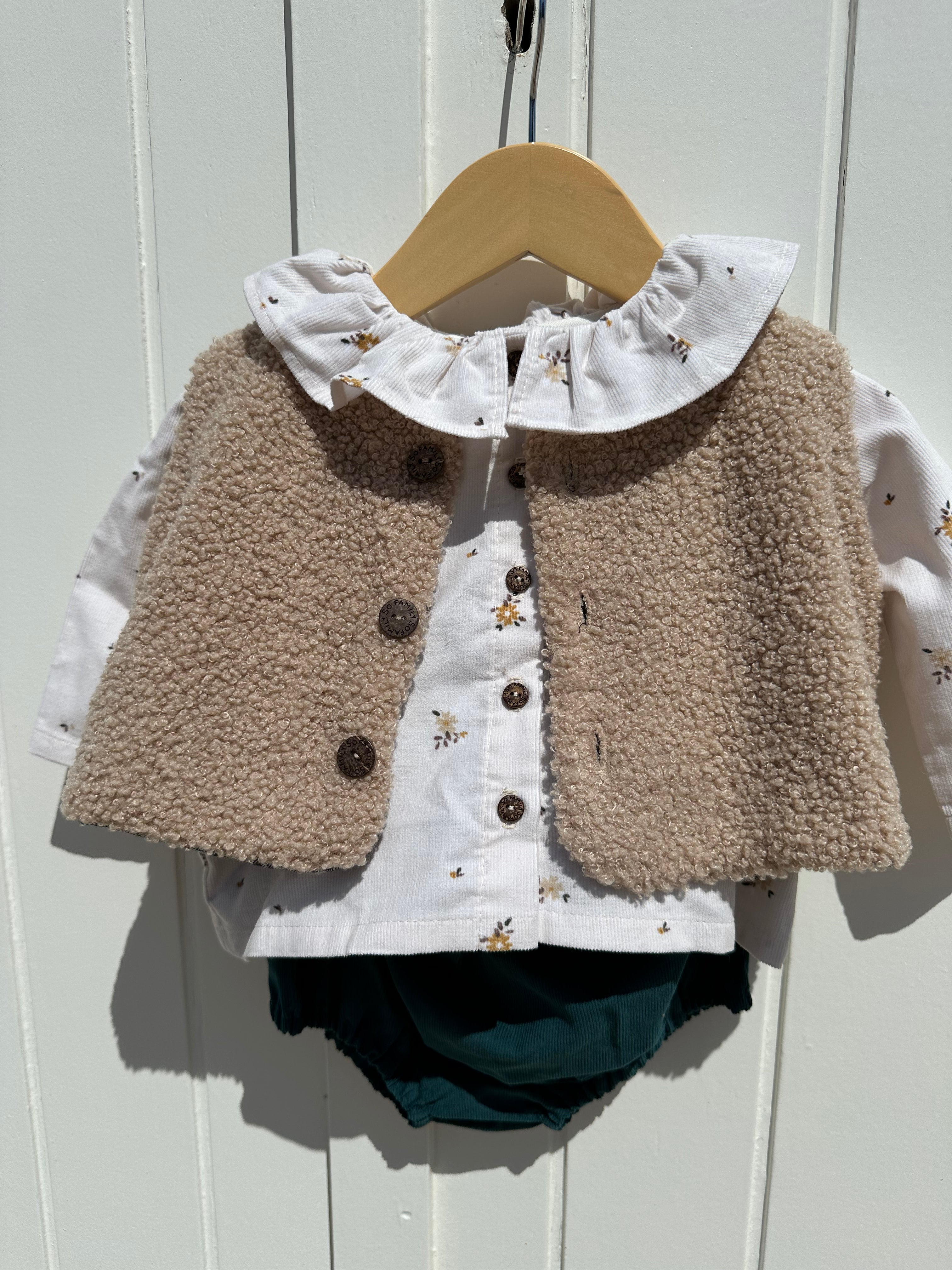 Gilet Kris Mouton beige