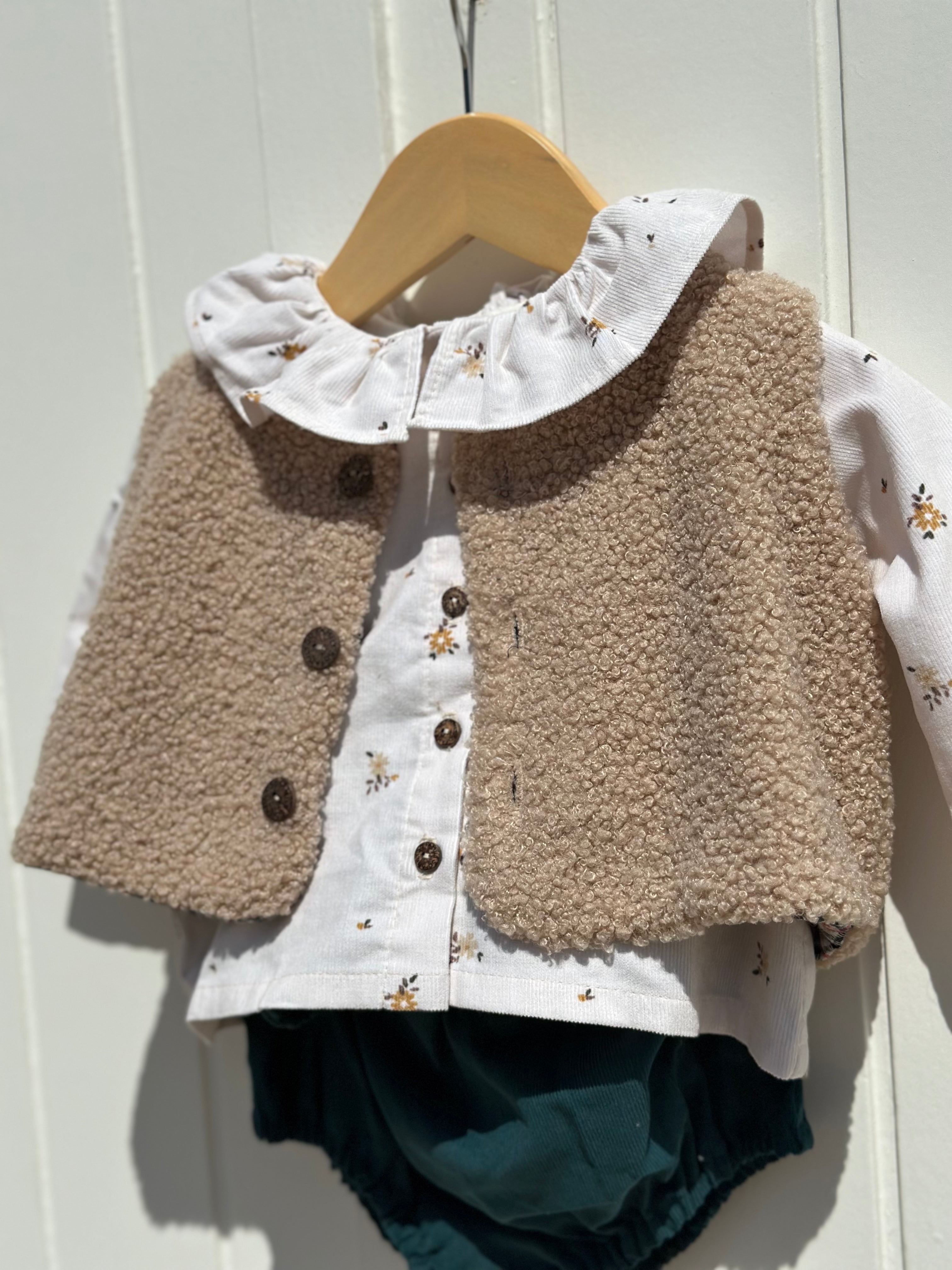 Gilet Kris Mouton beige