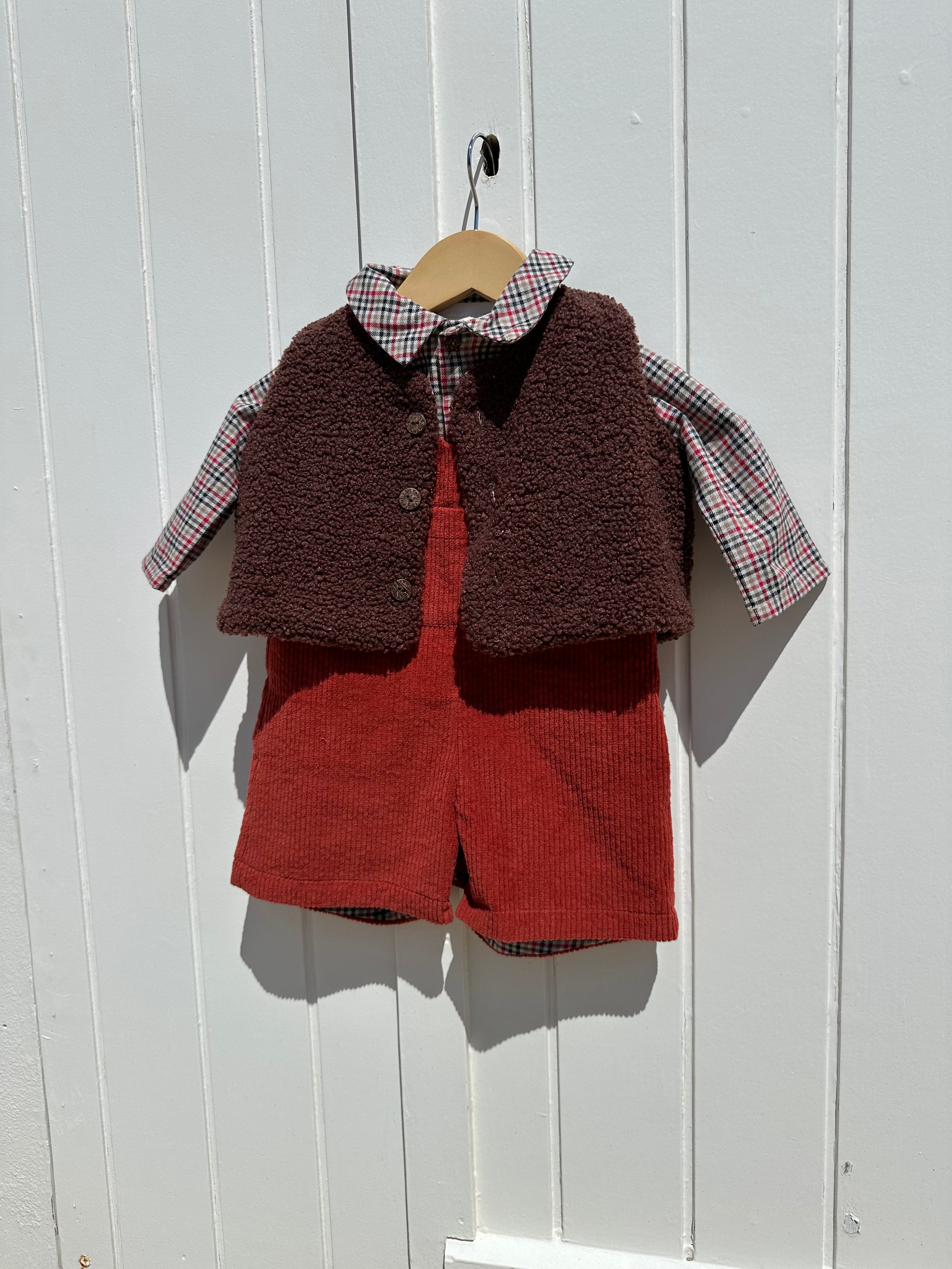 Gilet Kris Mouton Chocolat