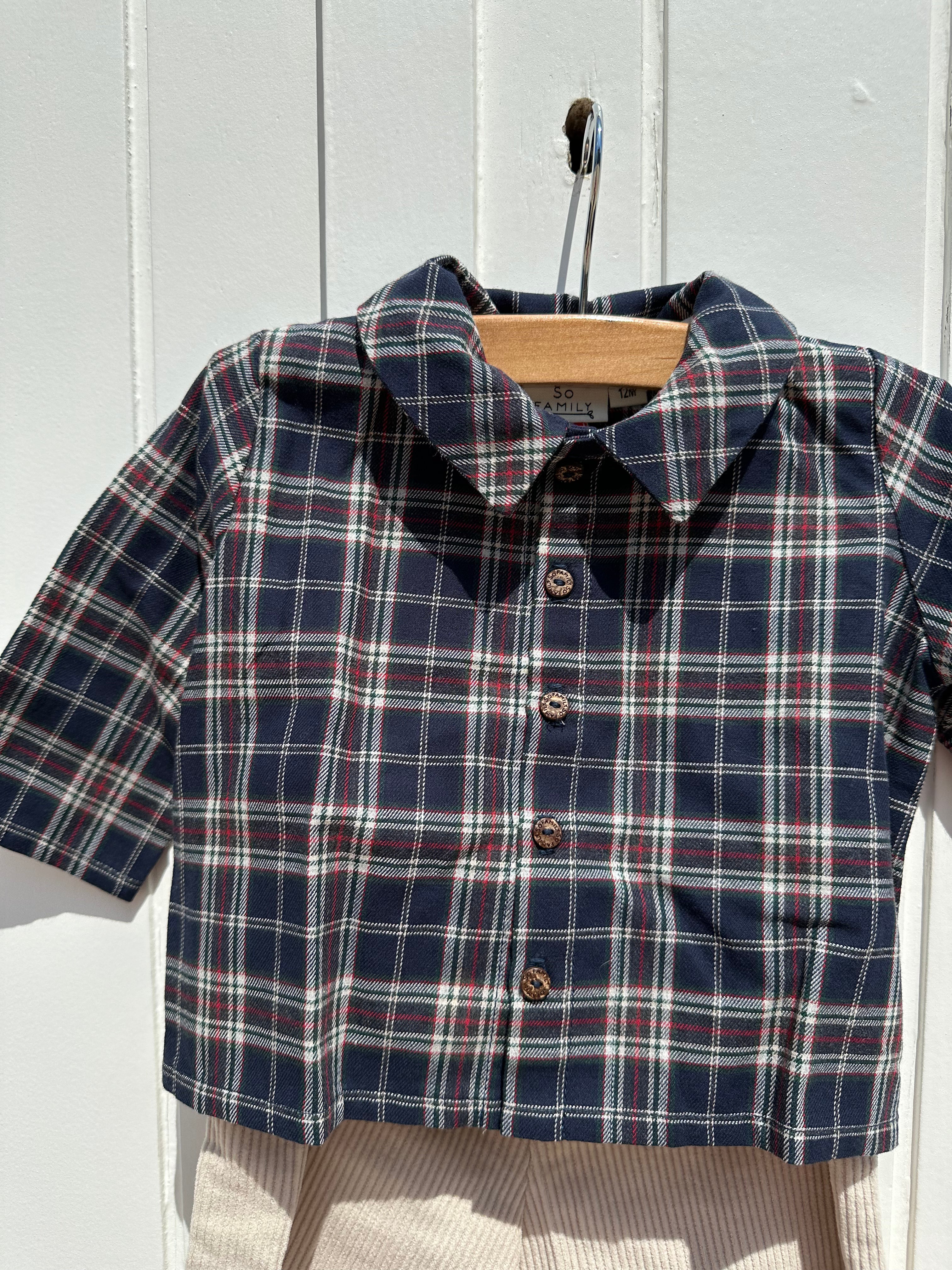 Alphonse chestnut shirt