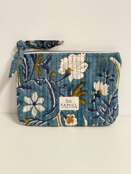 petite pochette Céladon