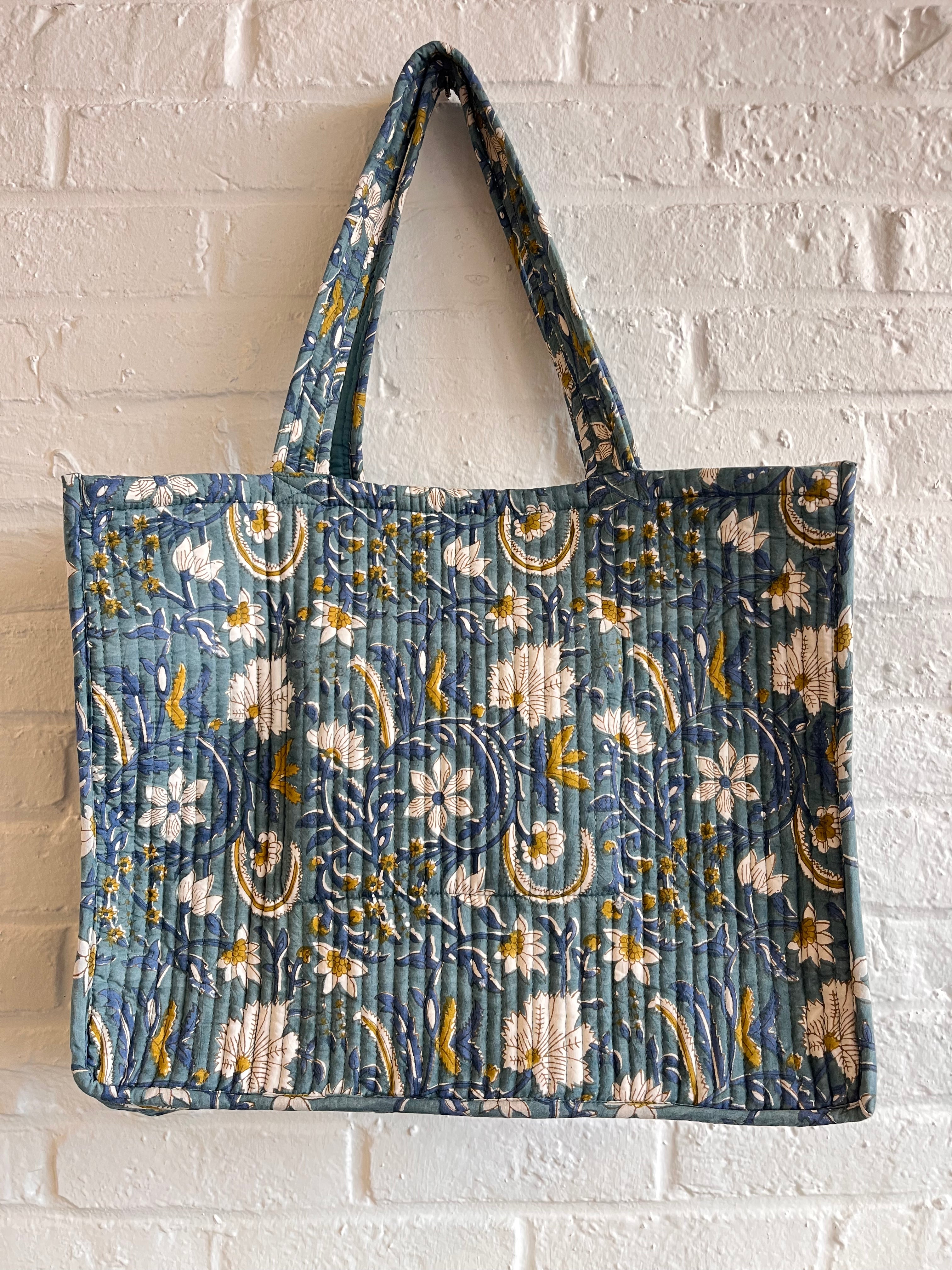 Sac cabas Céladon