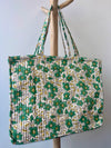 Sac cabas lurex Vert Anis