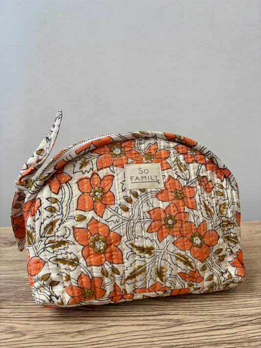 Trousse Make up Lurex Corail