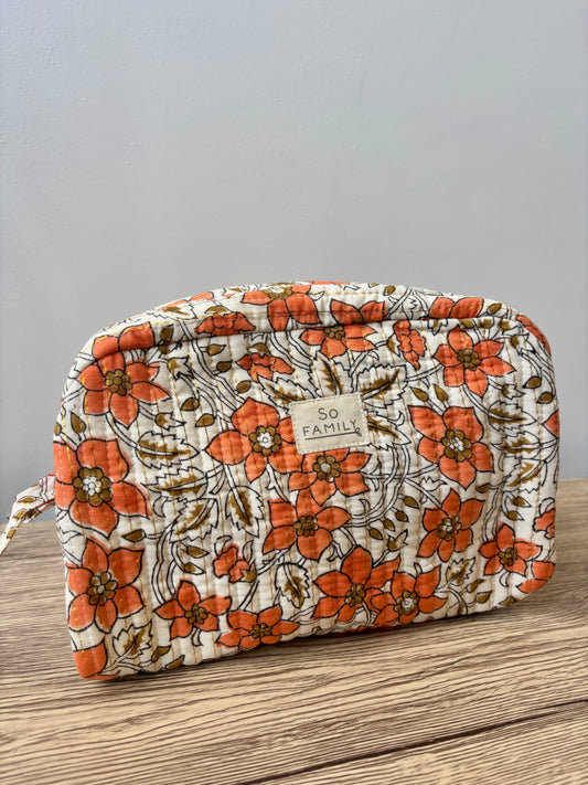Trousse de Toilette Lurex Corail