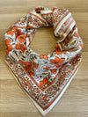 Duo Foulard Matchy Matchy 1 grand et 1 petit So Family Agra Peche