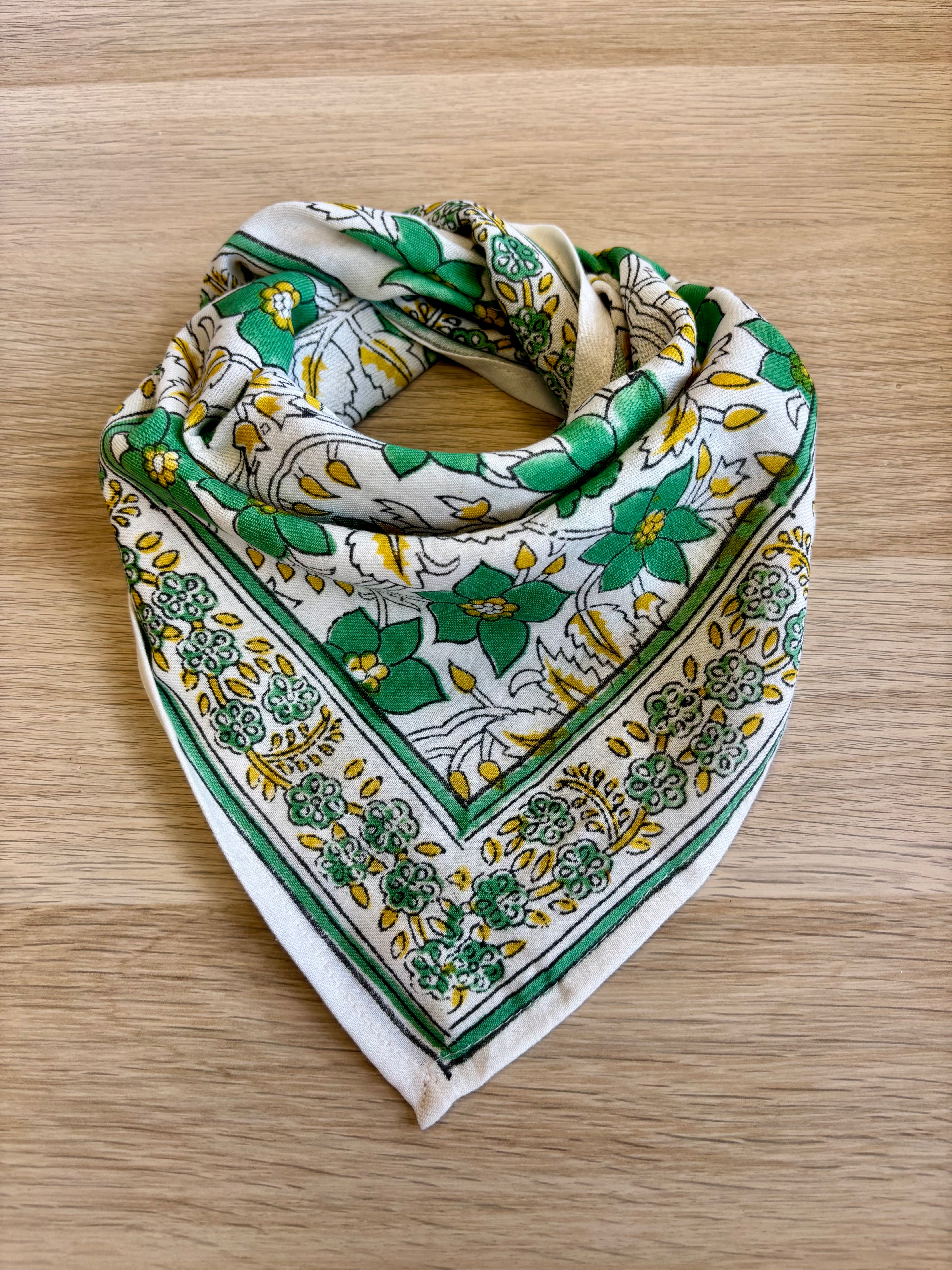 Foulard kids Agra Pistache , 50 cm