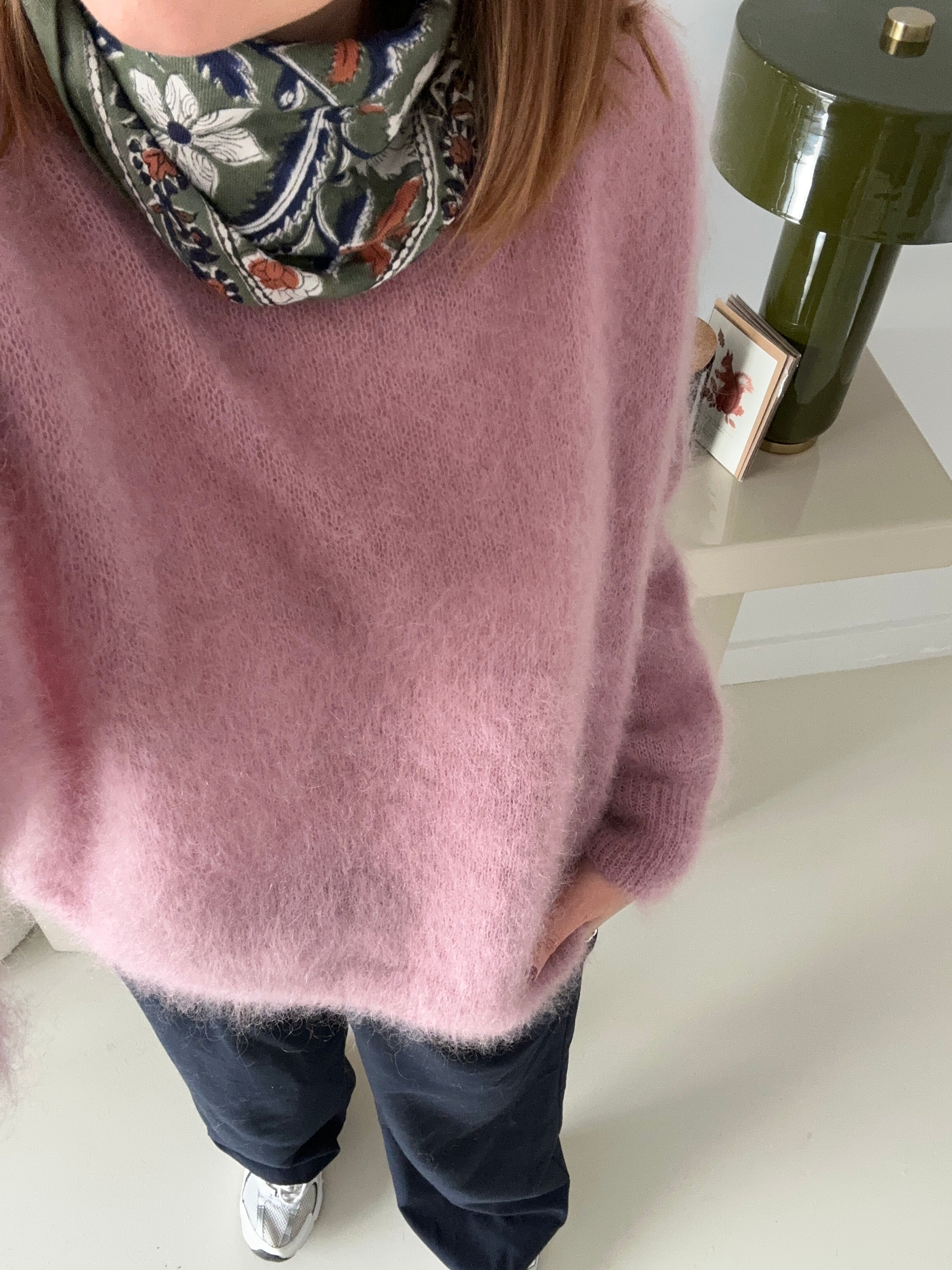 Pull Morgane maille Rose