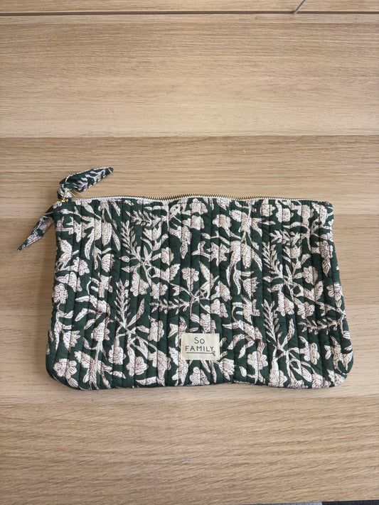grande pochette Calcutta Green