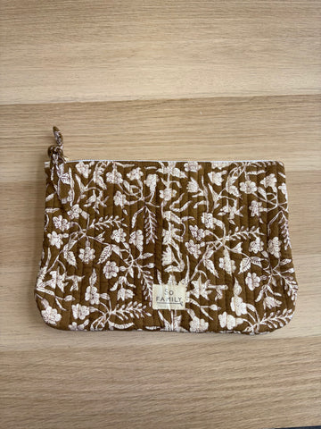 grande pochette Calcutta Olive