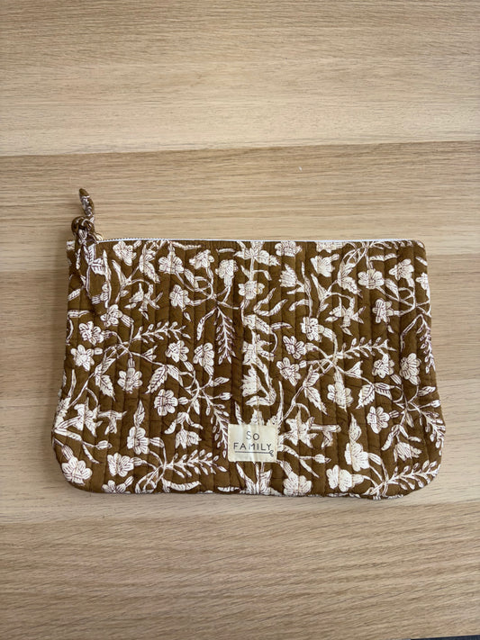 grande pochette Calcutta Olive