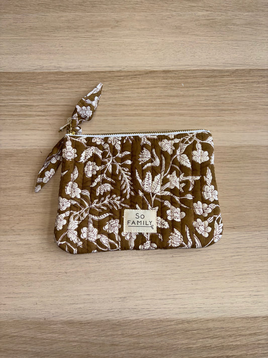 petite pochette Calcutta Olive