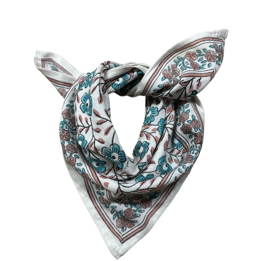 Foulards Bébé, Enfant Bellis Aqua 5O cm