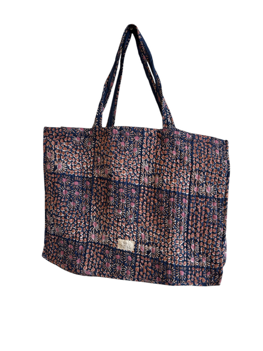 Sac cabas Patchwork Minuit