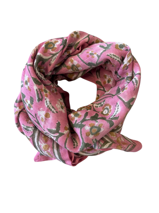 Foulard  Adulte Cerise en Laine 100 cm